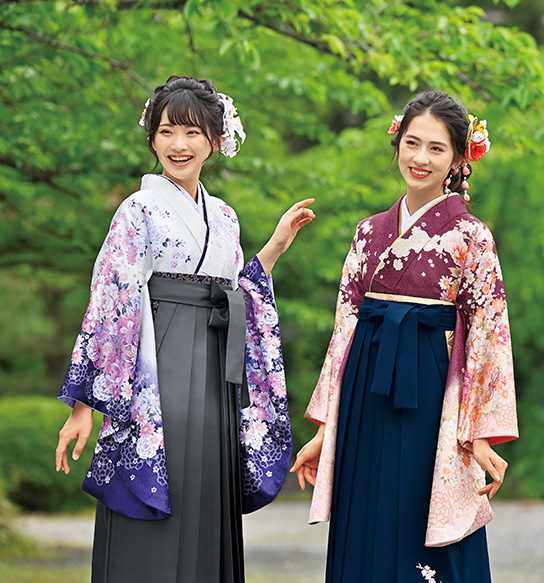 卒業時装　女袴