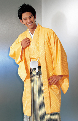 男紋付
