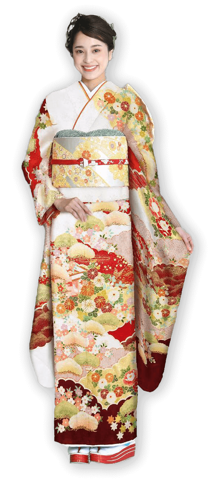 最新 成人式振袖